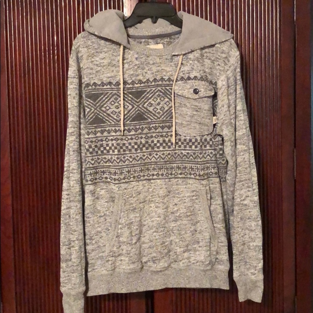 Vans grey and black hoodie